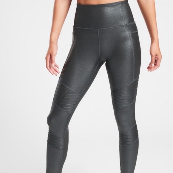 Athleta Pants - NWOT ATHLETA INCLINATION MOTO TIGHT LEGGINGS SIZE MEDIUM